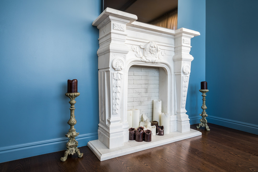 Фальшкамин в новом доме в Санкт-Петербурге