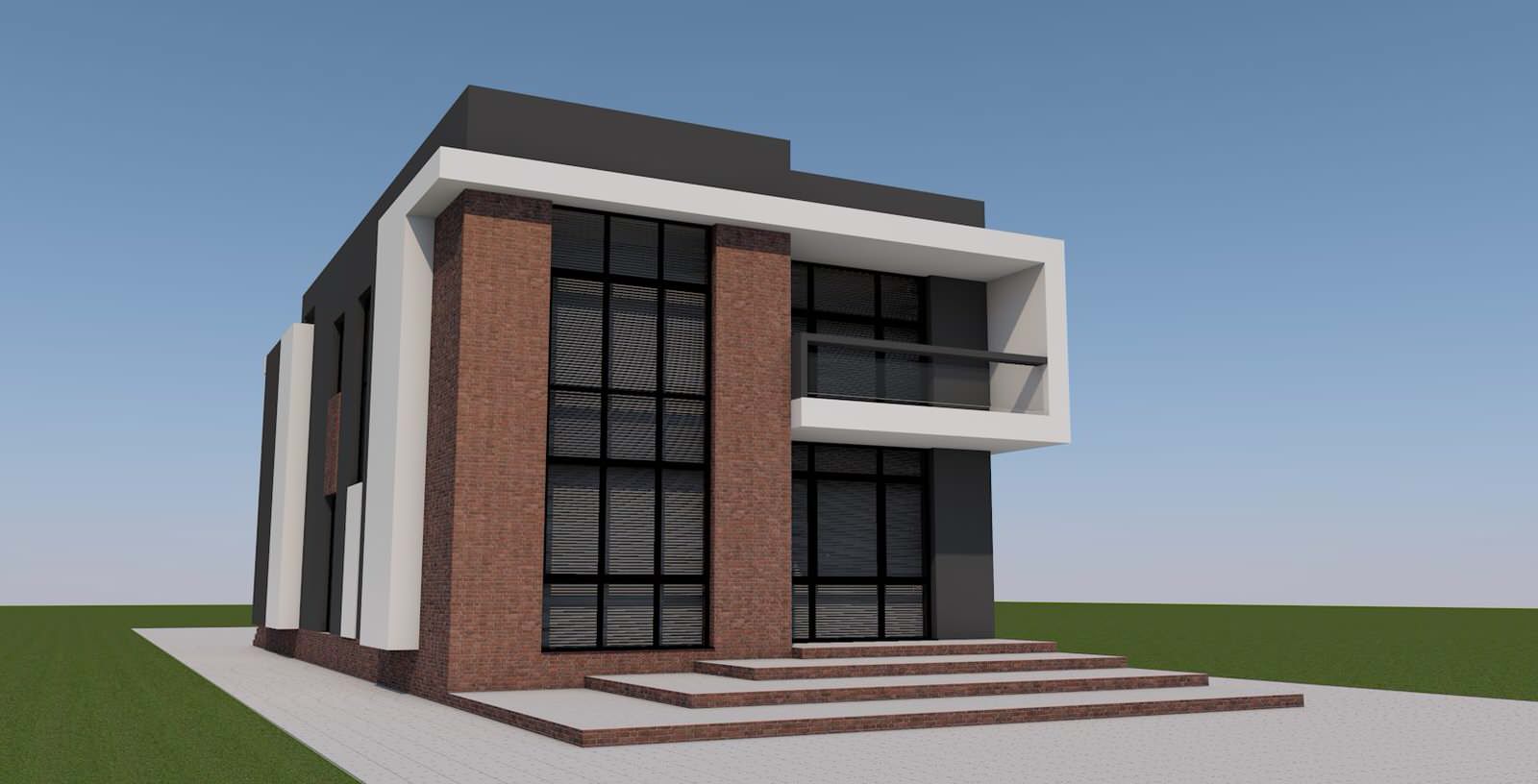 Архитектура дома в стиле Хай-тек