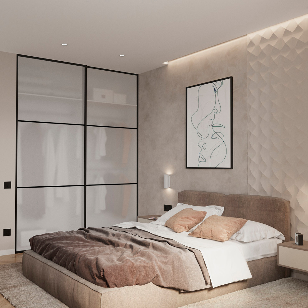 Дизайн-проект квартиры, площадью 56м2 в г. Москва