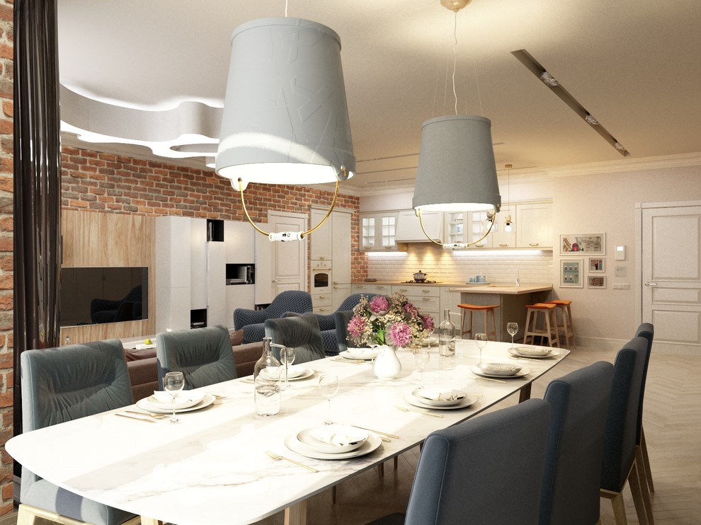 Обложка проекта: Лофт с элементами классики