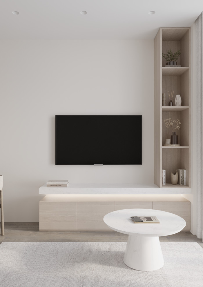 Обложка проекта: Проект кухни-гостиной