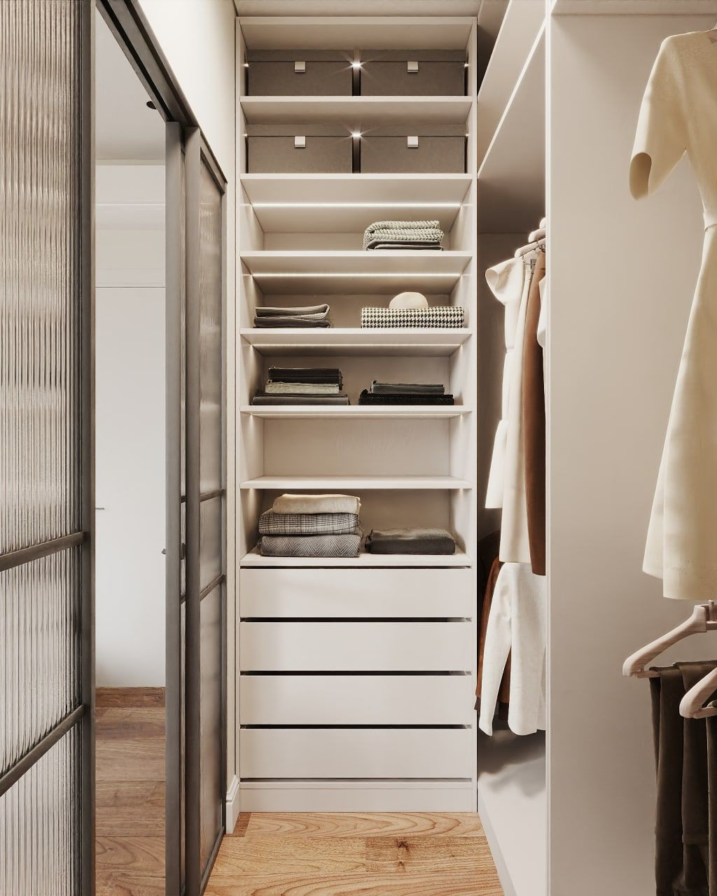 Раменки. Элегантный минимализм для молодой семьи