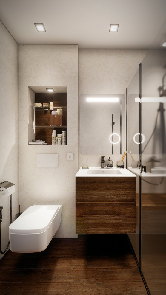 Обложка проекта: Дизайн проект квартиры-студии 32 м2