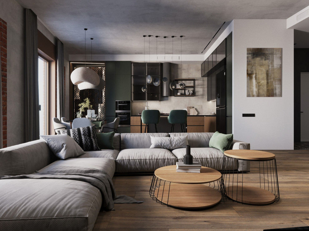 ЖК "Садовые Кварталы". Кухня-гостиная