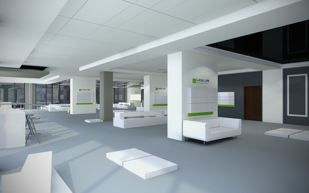 Обложка проекта: Торговый зал магазин люстр