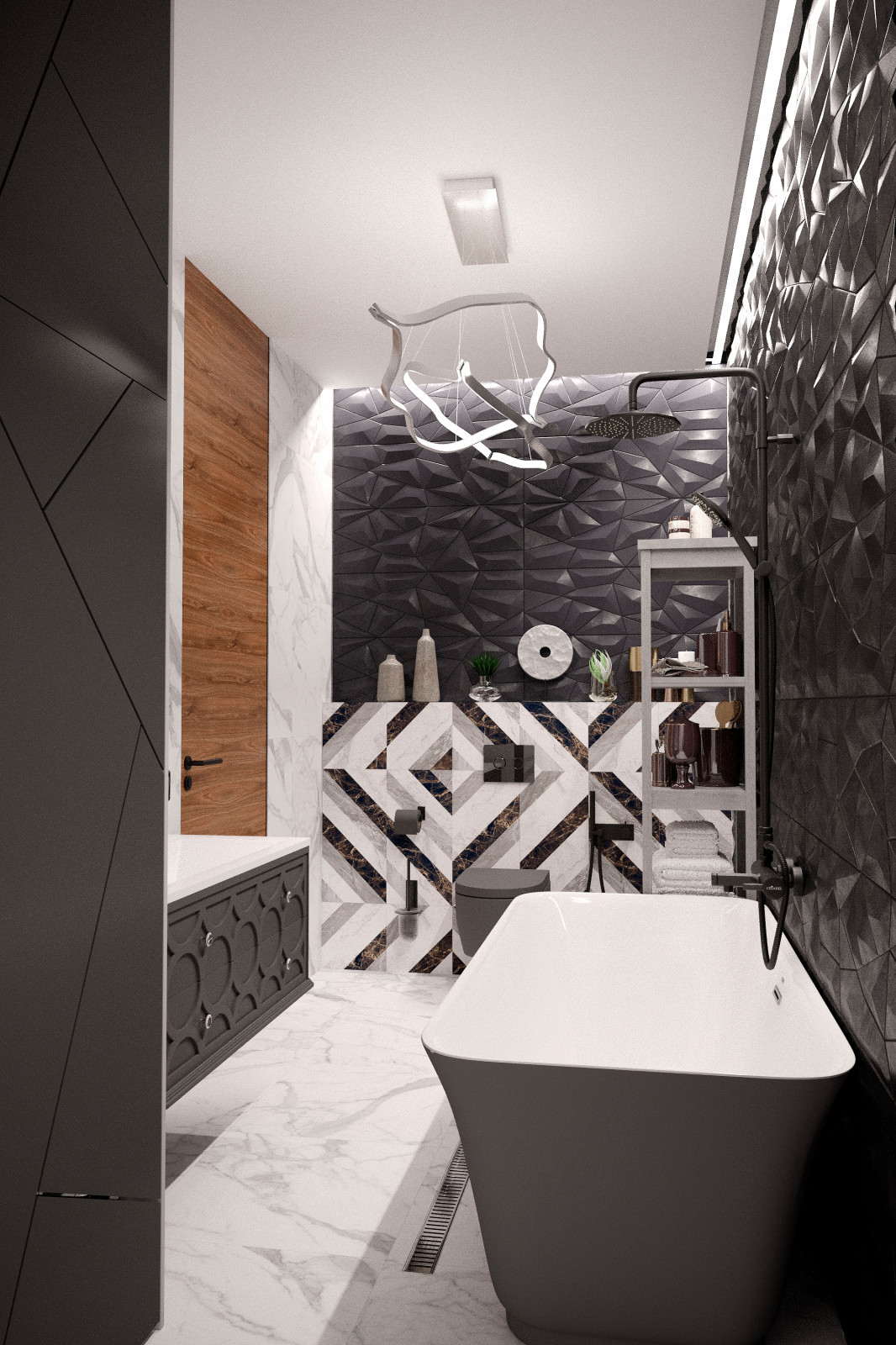 Квартира в стиле ар-нуво, ЖК "Кокос"