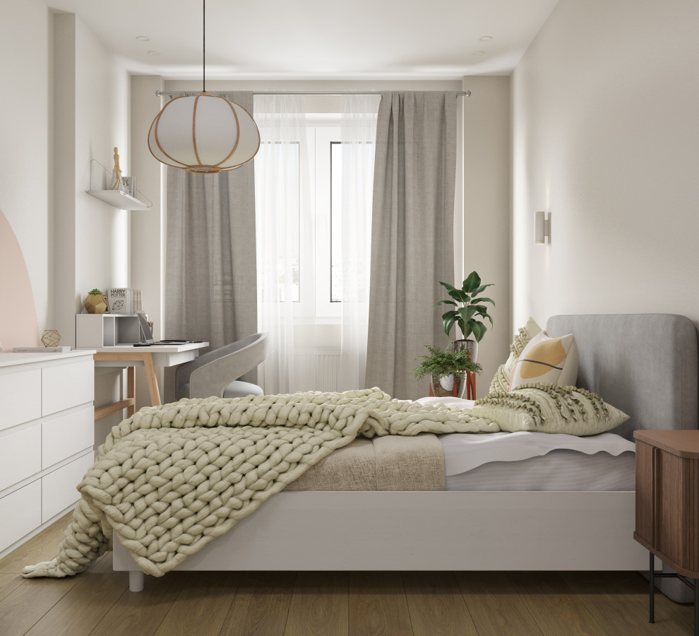 Уютная квартира для молодой семьи в скандинавском стиле