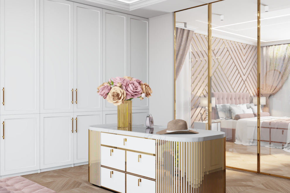 Проект интерьера двухэтажного дома