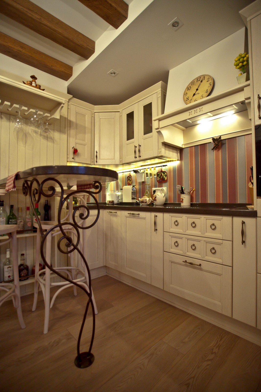 Французский прованс - дизайн кухни