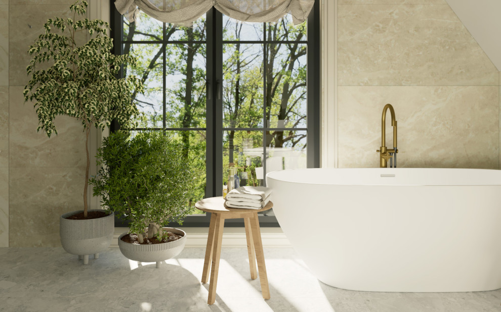 Progetto di ristrutturazione di una villa stile classico moderno