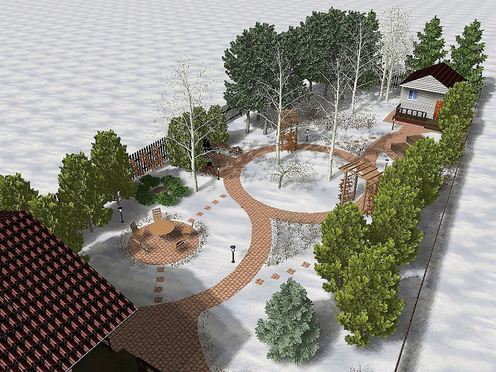 3d-визуализация "Васильевка"