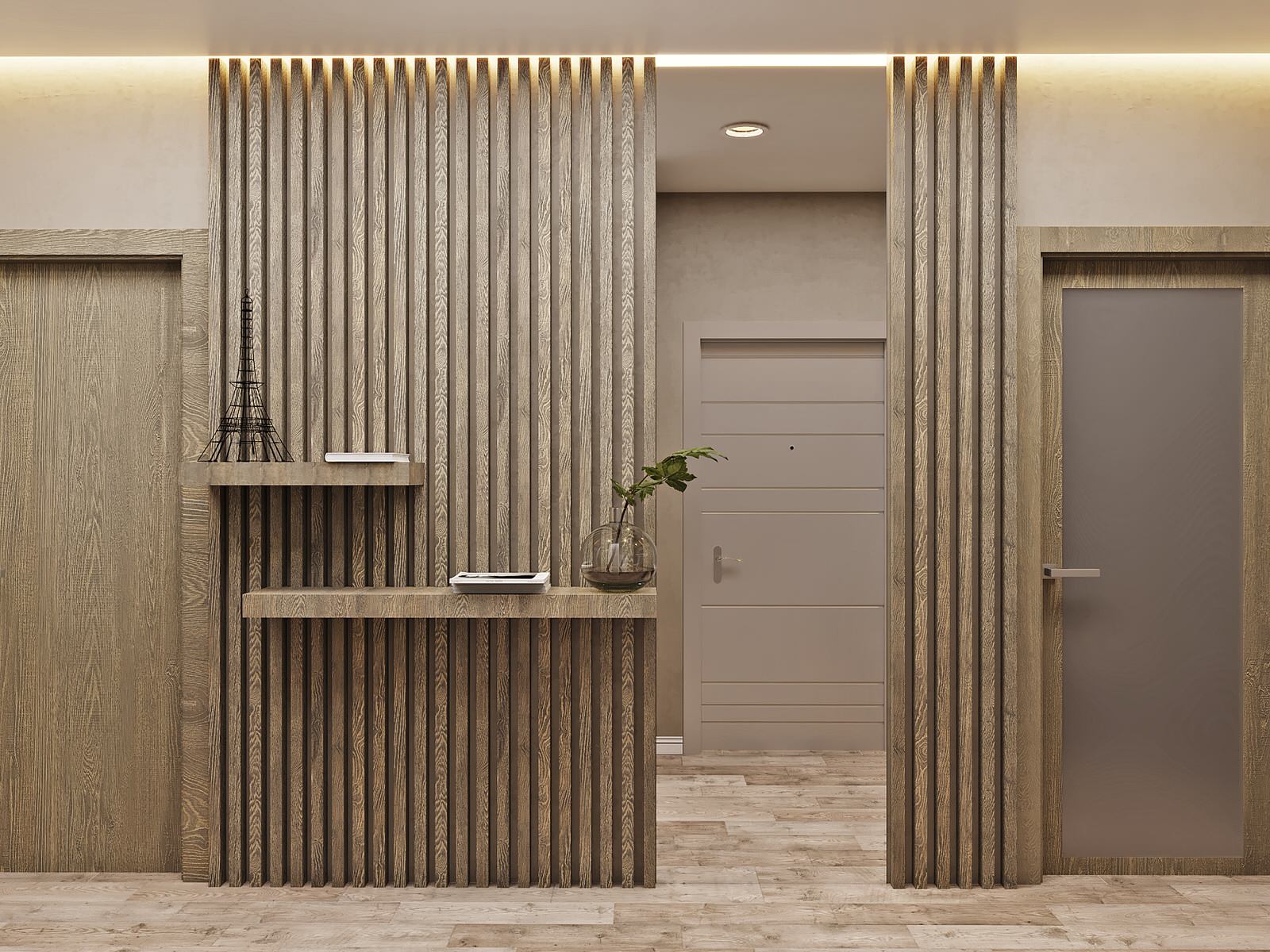 Интерьер в ЖК Ньютон для молодой пары