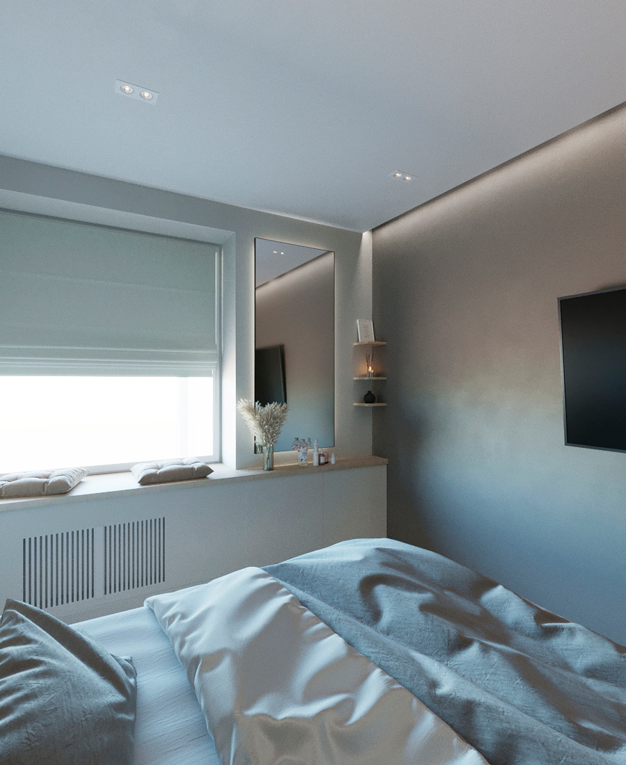 Квартира для молодой семьи в стиле эклектика