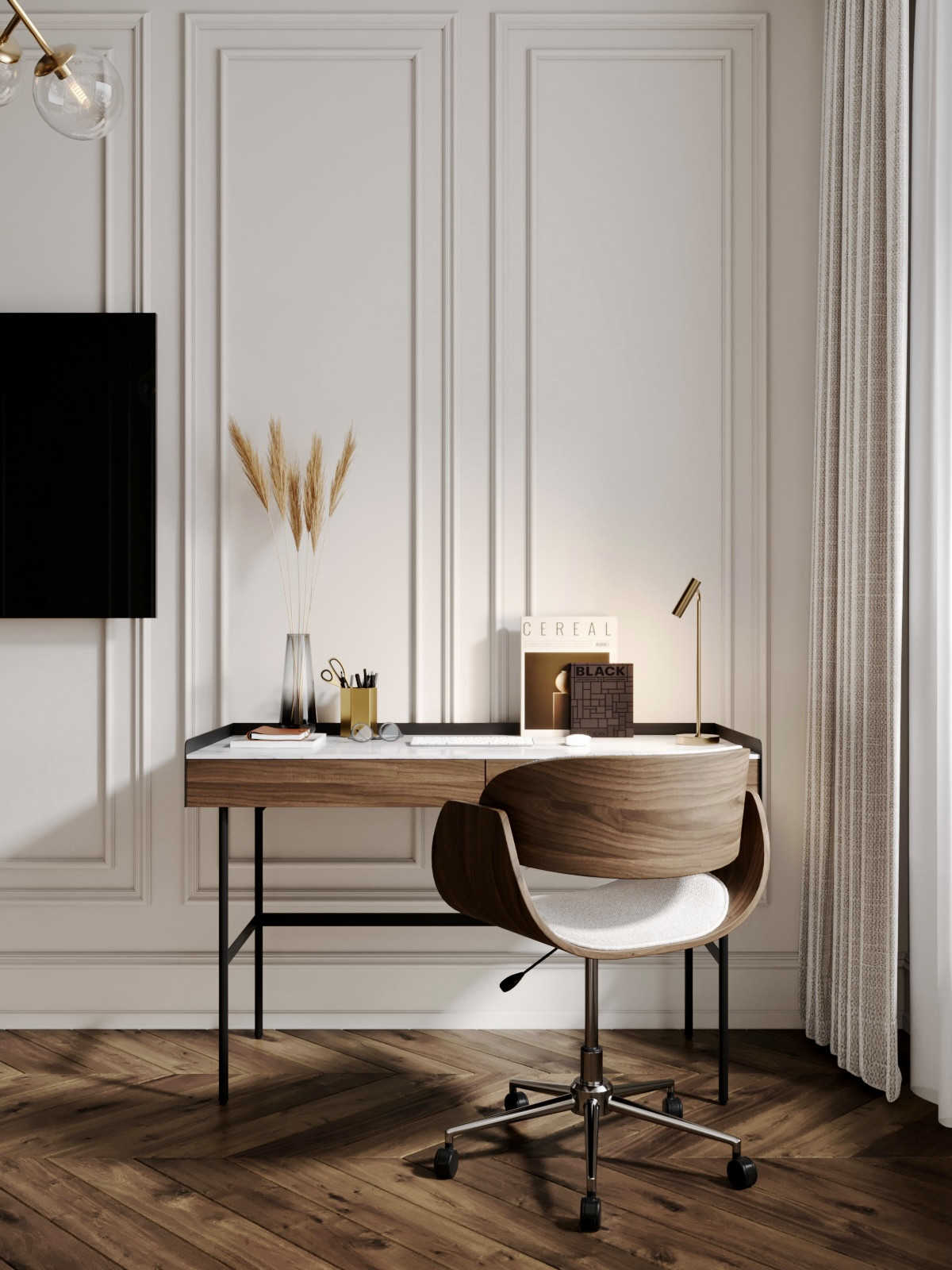 Квартира для сына дизайнера с хорошим вкусом. Вариант 2