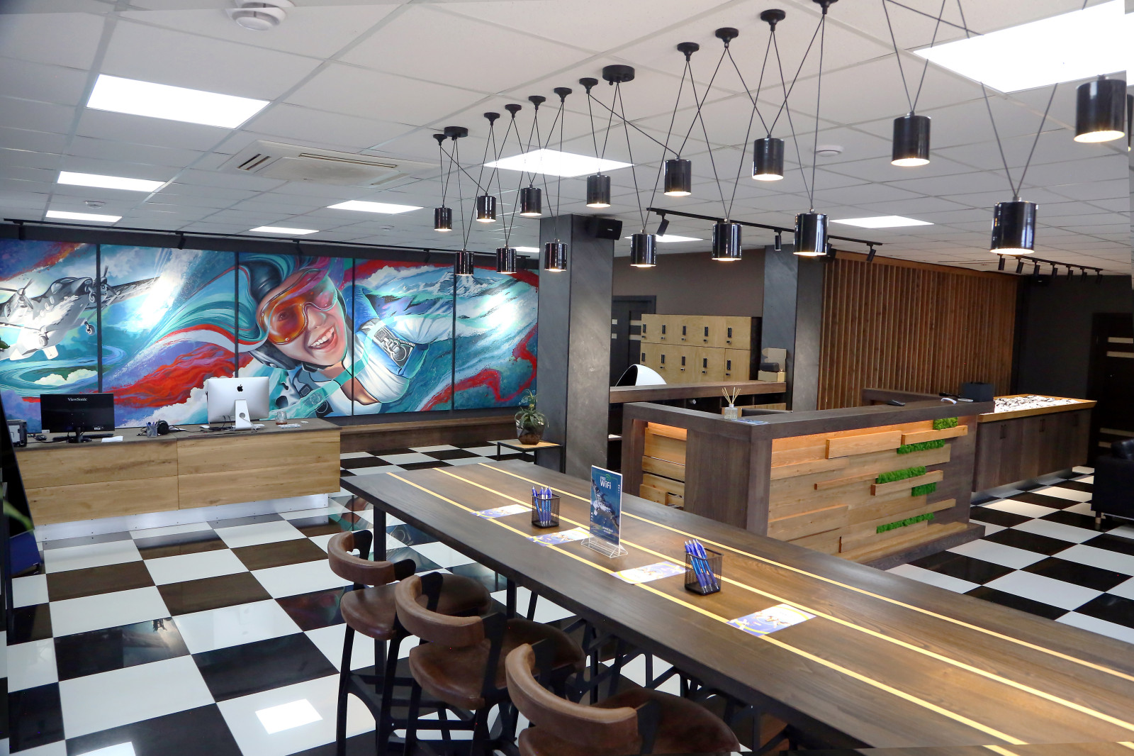 Обложка проекта: Парашютный центр в городе Адлер