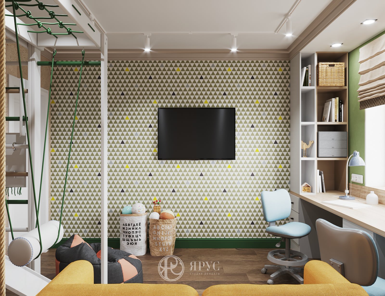 Дизайн-проект объединённых квартир