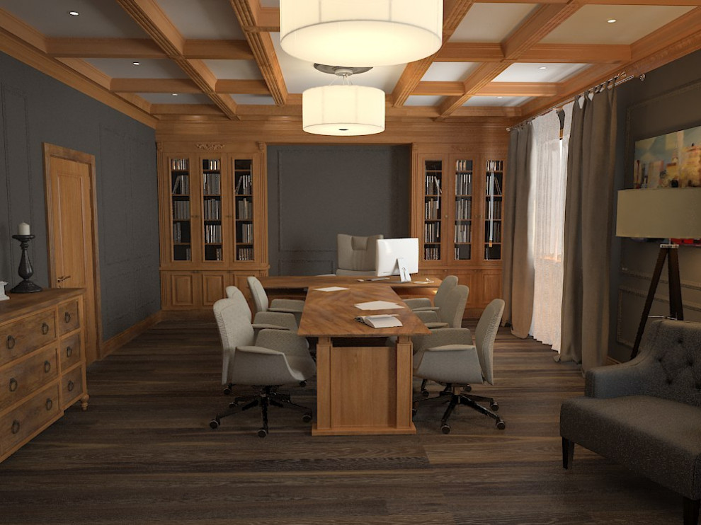 Дизайн-проект офисного пространства строительной компании " Мервинский"