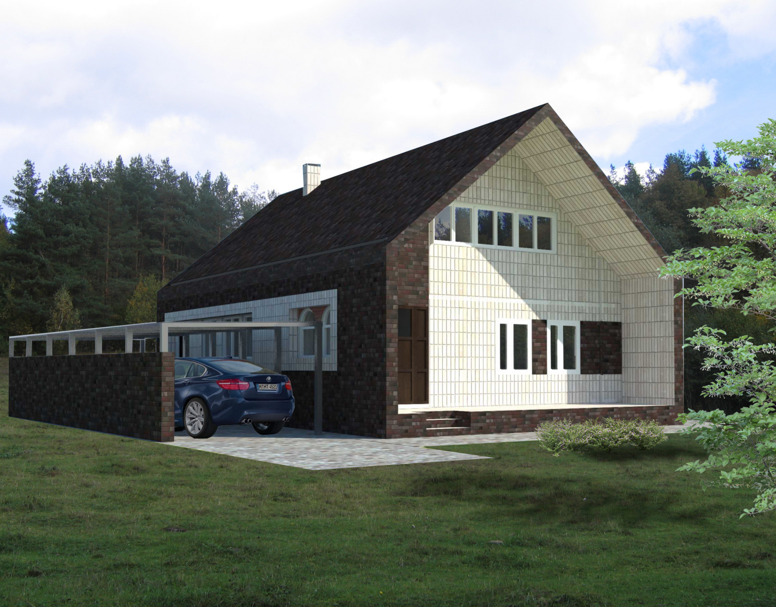 Дом в “Английском стиле”