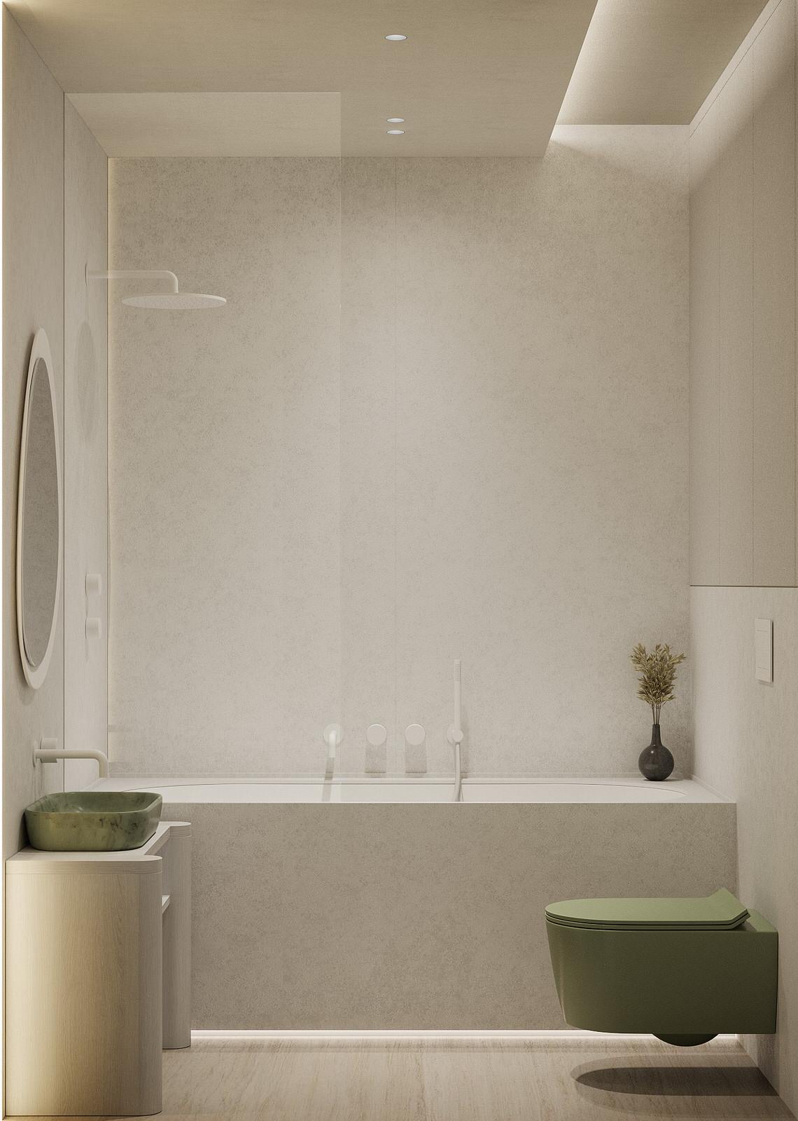 Квартира 130м², ЖК Master на Серебристом бульваре