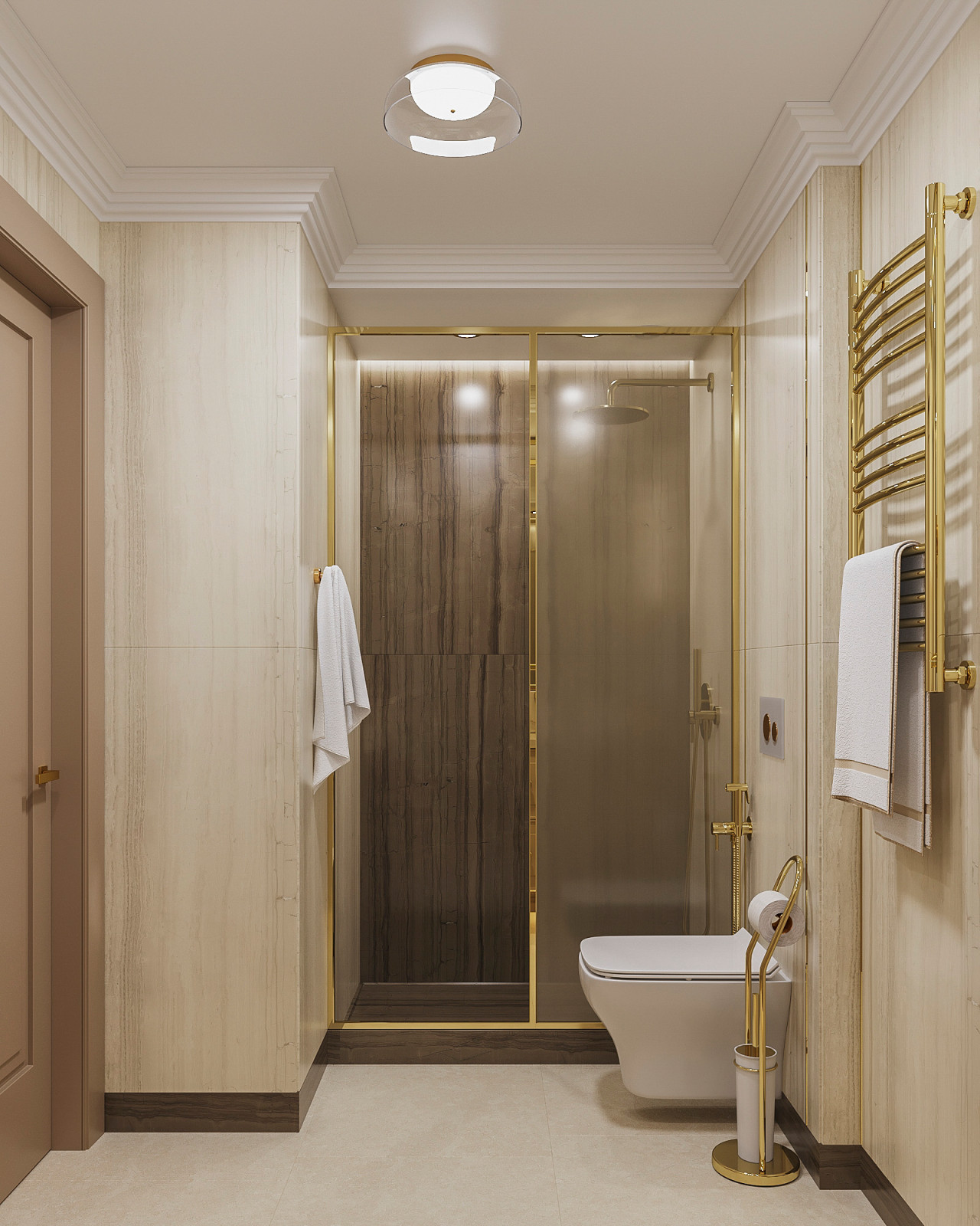 Кашемир беж. Квартира 130 кв.м. на Зоологической ул.