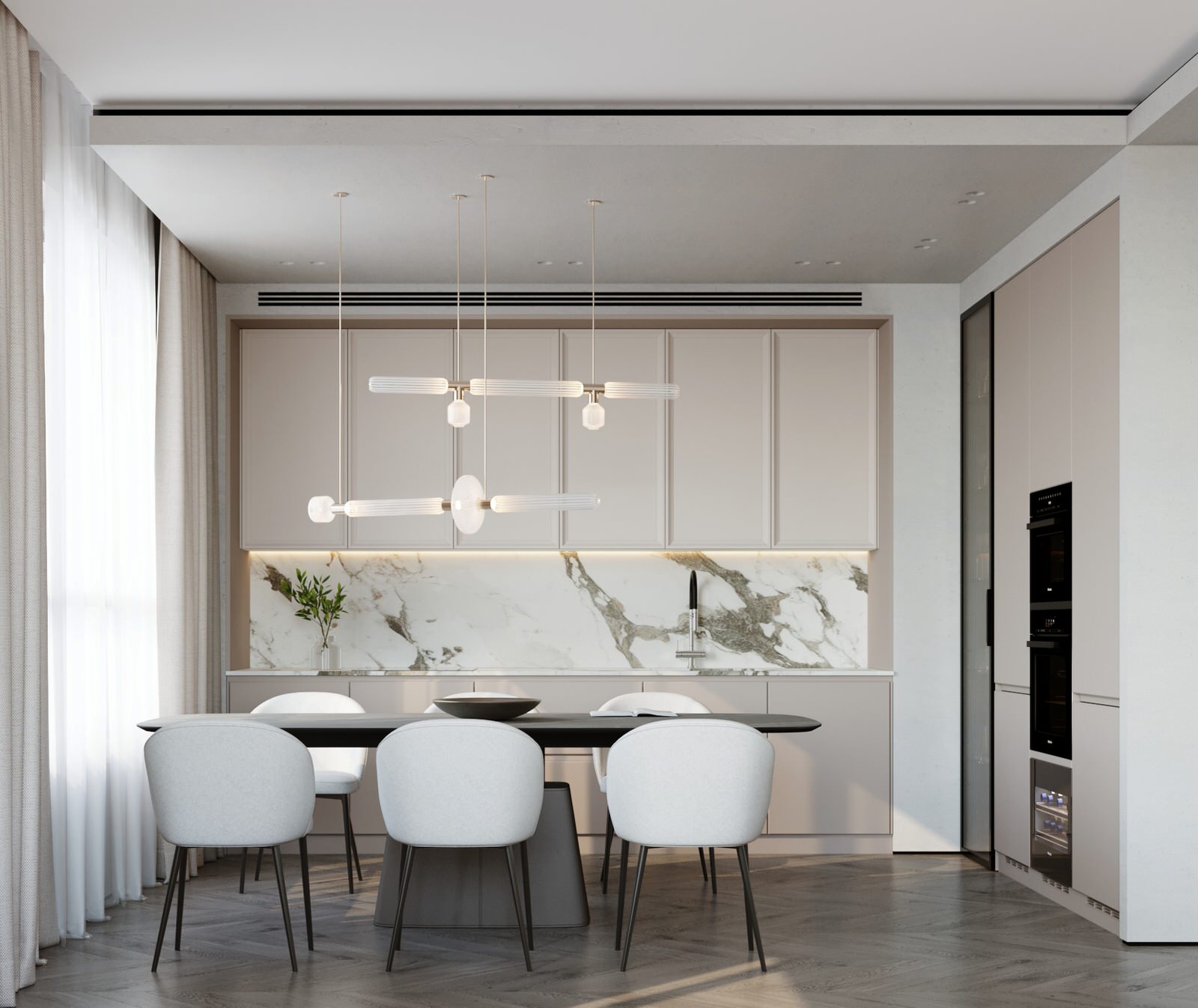 Трехкомнатная квартира в ЖК «Макаровский квартал»