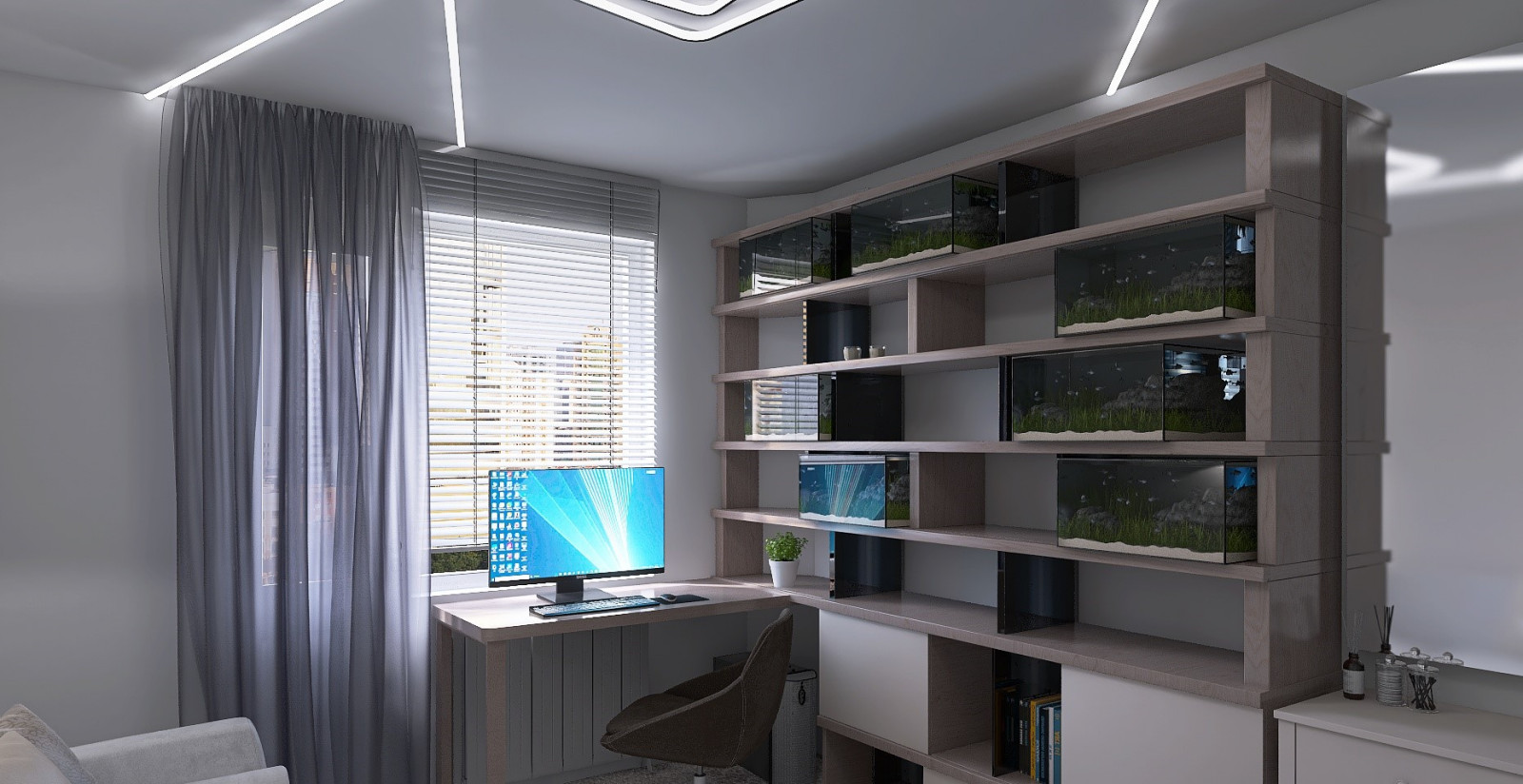 Обложка проекта: Проект 3-комнатной квартиры для молодой пары