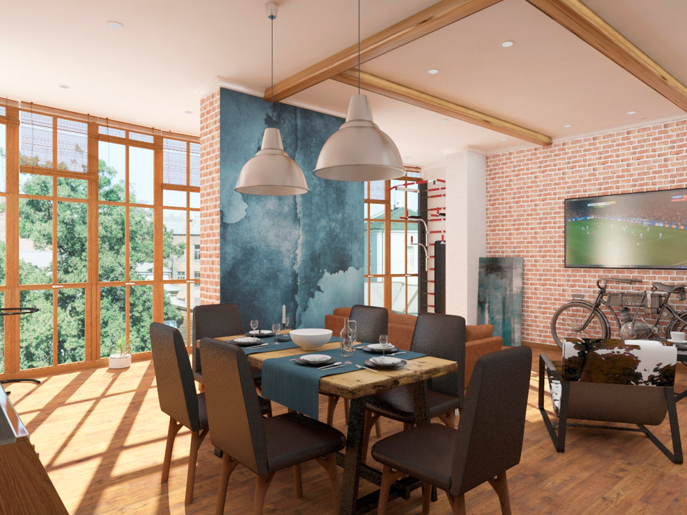 Лофт с элементами кантри