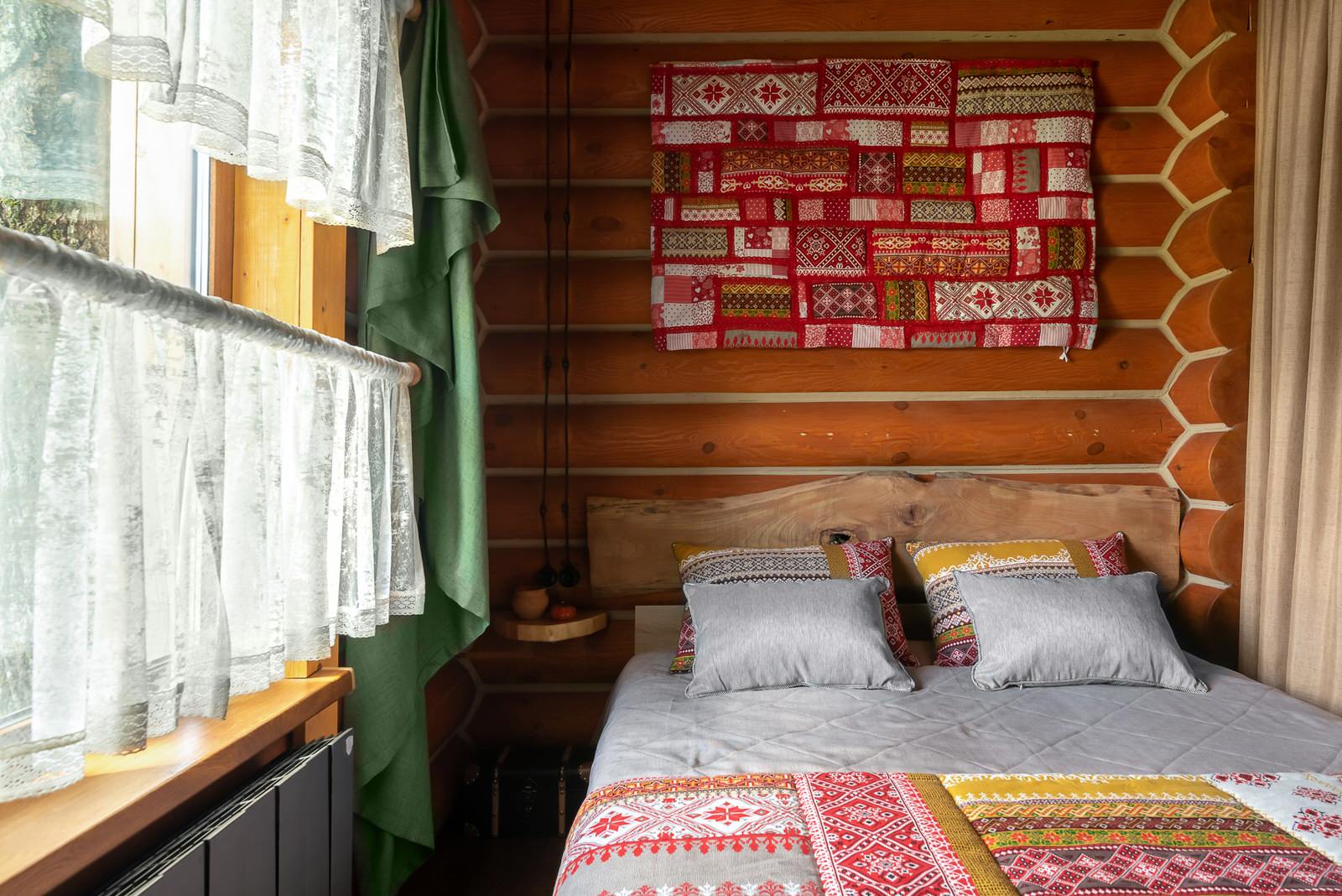 Дом из сруба. Русский исторический дизайн.