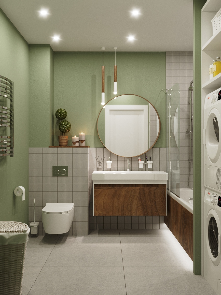 Обложка проекта: Совмещенный санузел