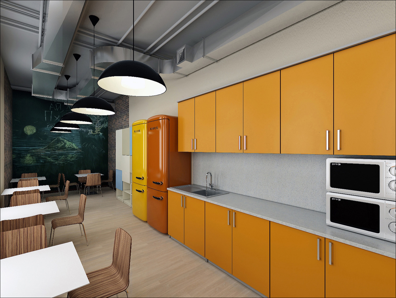 Дизайн офиса компании "Ticketland"