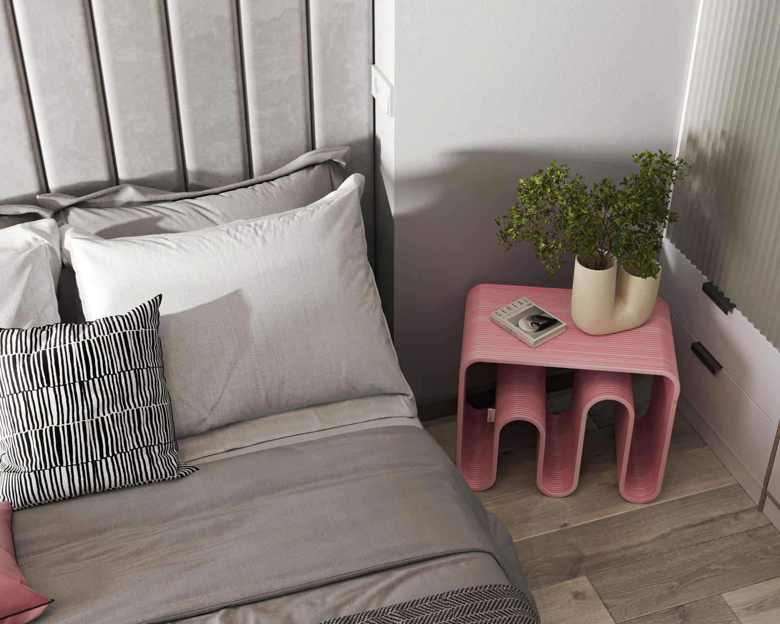 Хюгге и немного розового...