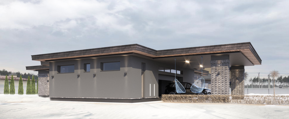 Одноэтажный дом в Ямном