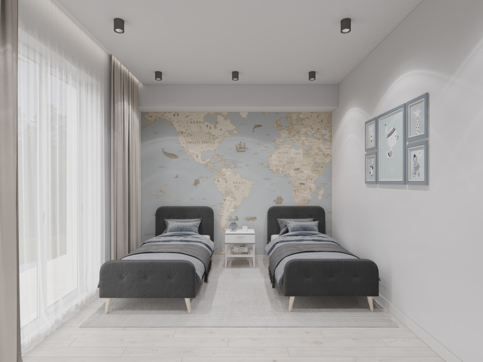 Обложка проекта: Детская для мальчиков близнецов