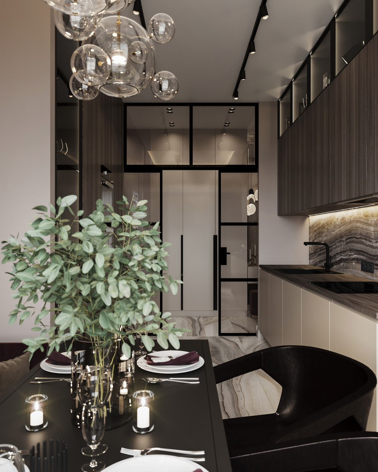 ЖК "SHIROKAYA" 54 м2