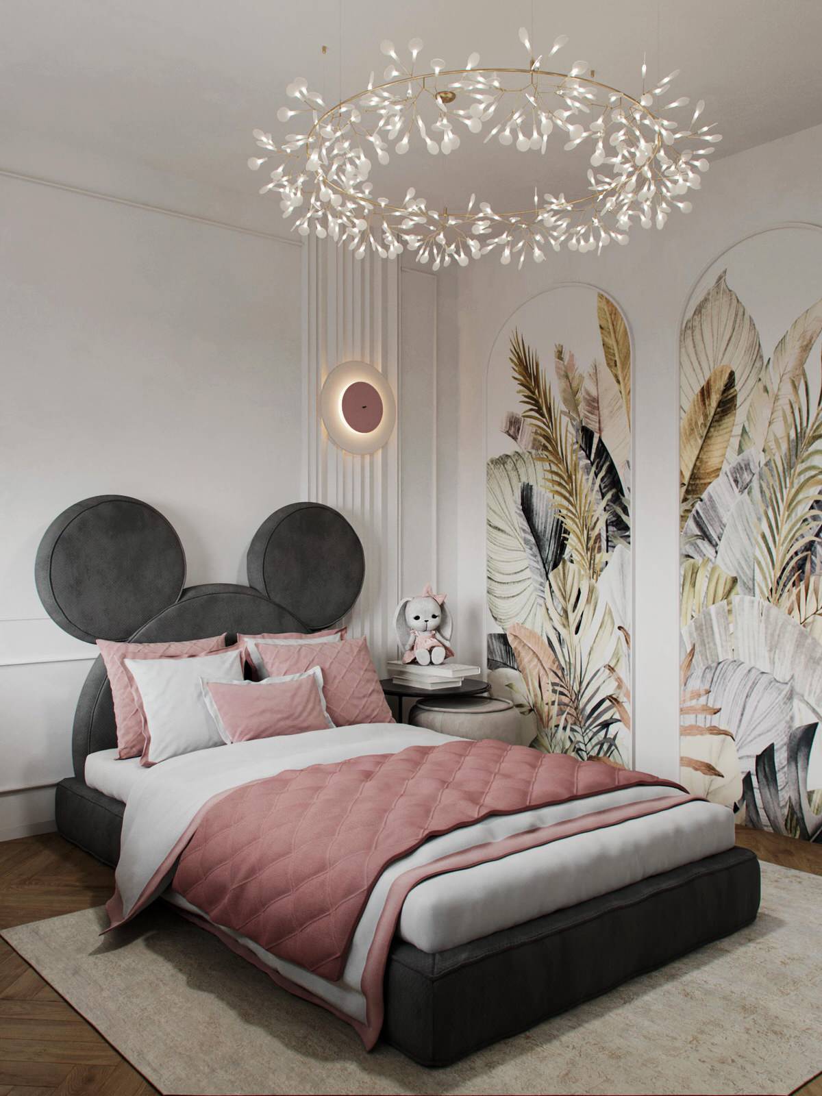 Cовременная квартира, дизайн интерьера в светло-темных тонах в ЖК "Георг Ландрин