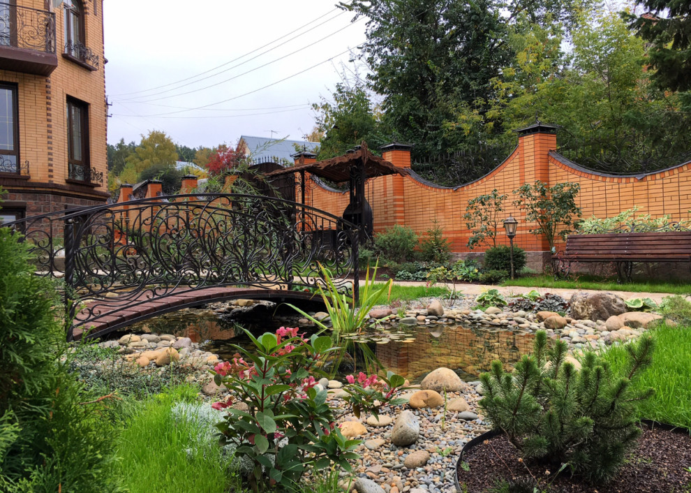 Ландшафтный дизайн участка 8,5 соток.