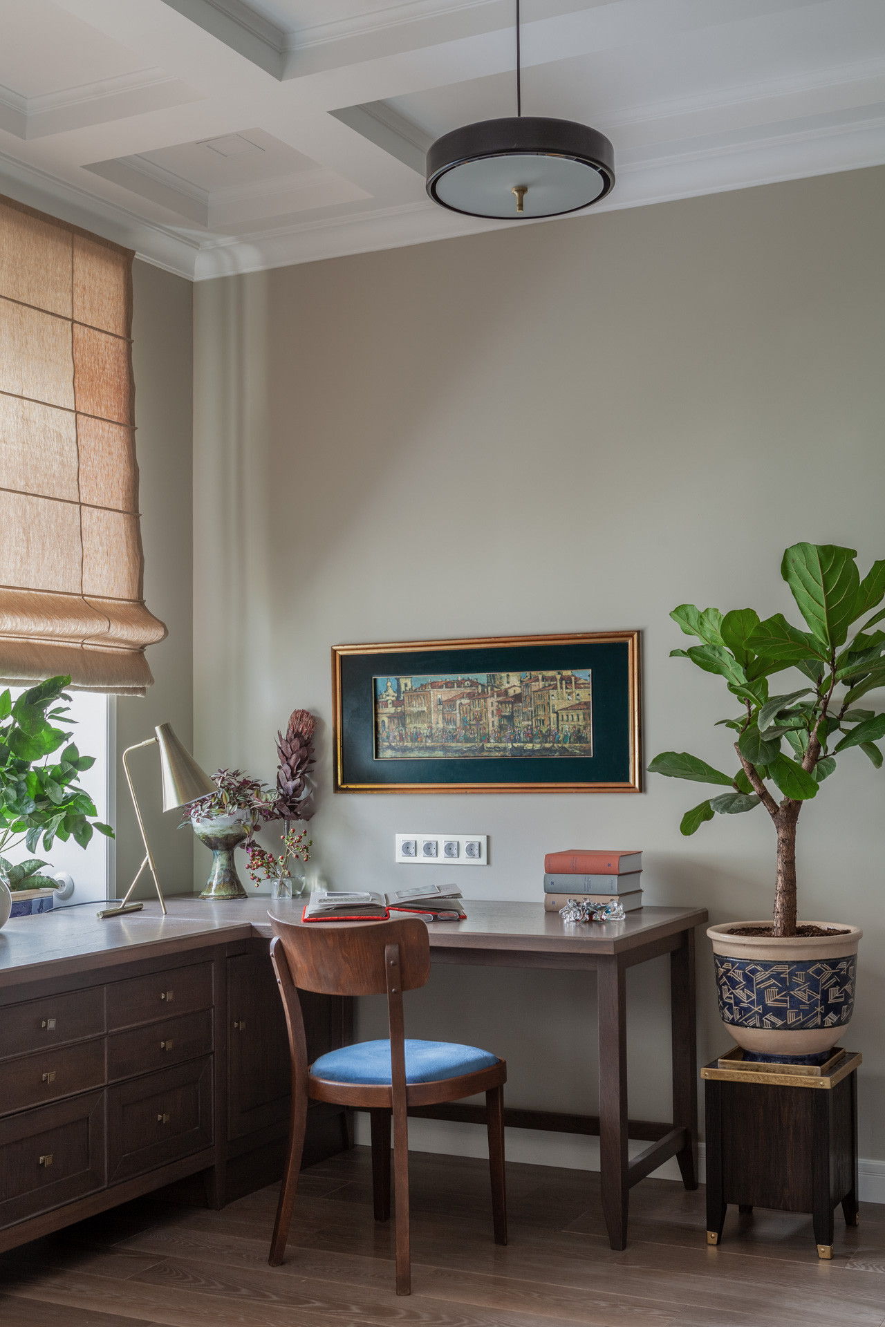 Houzz тур: Квартира в синих тонах в центре Москвы