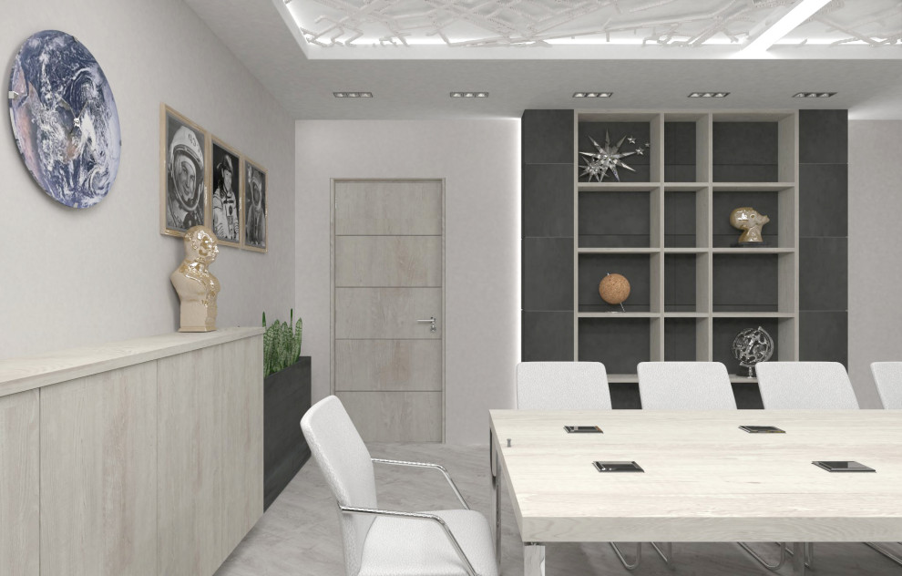 Переговорная с комнатой отдыха.