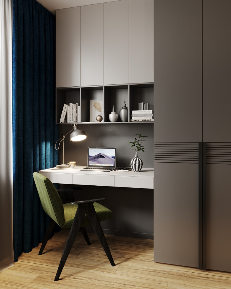 Дизайн спальни "Ночной город"