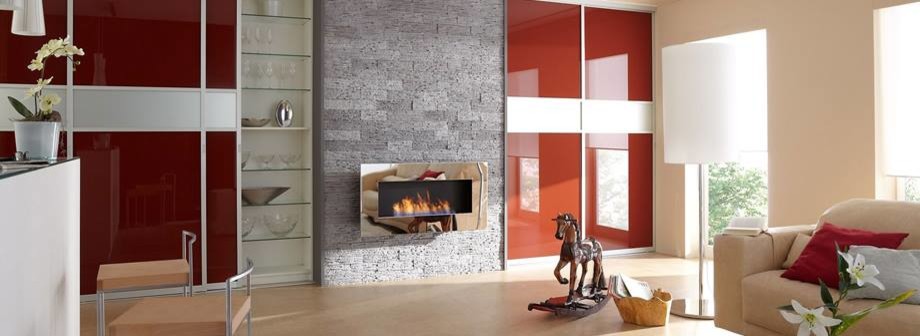 Настенные биокамины Decoflame New York Empire в интерьере