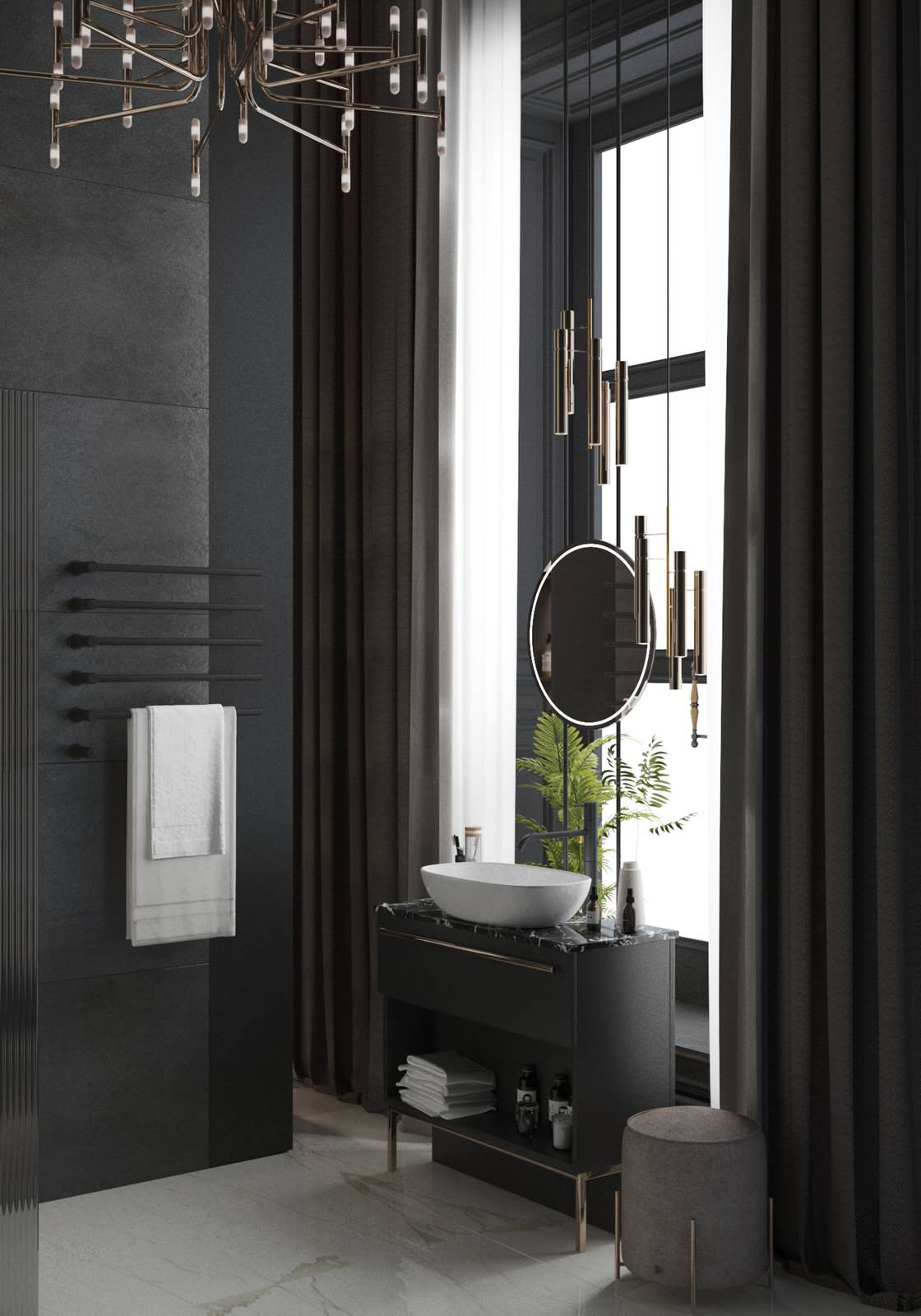 Дизайн интерьера дома 600 кв.м