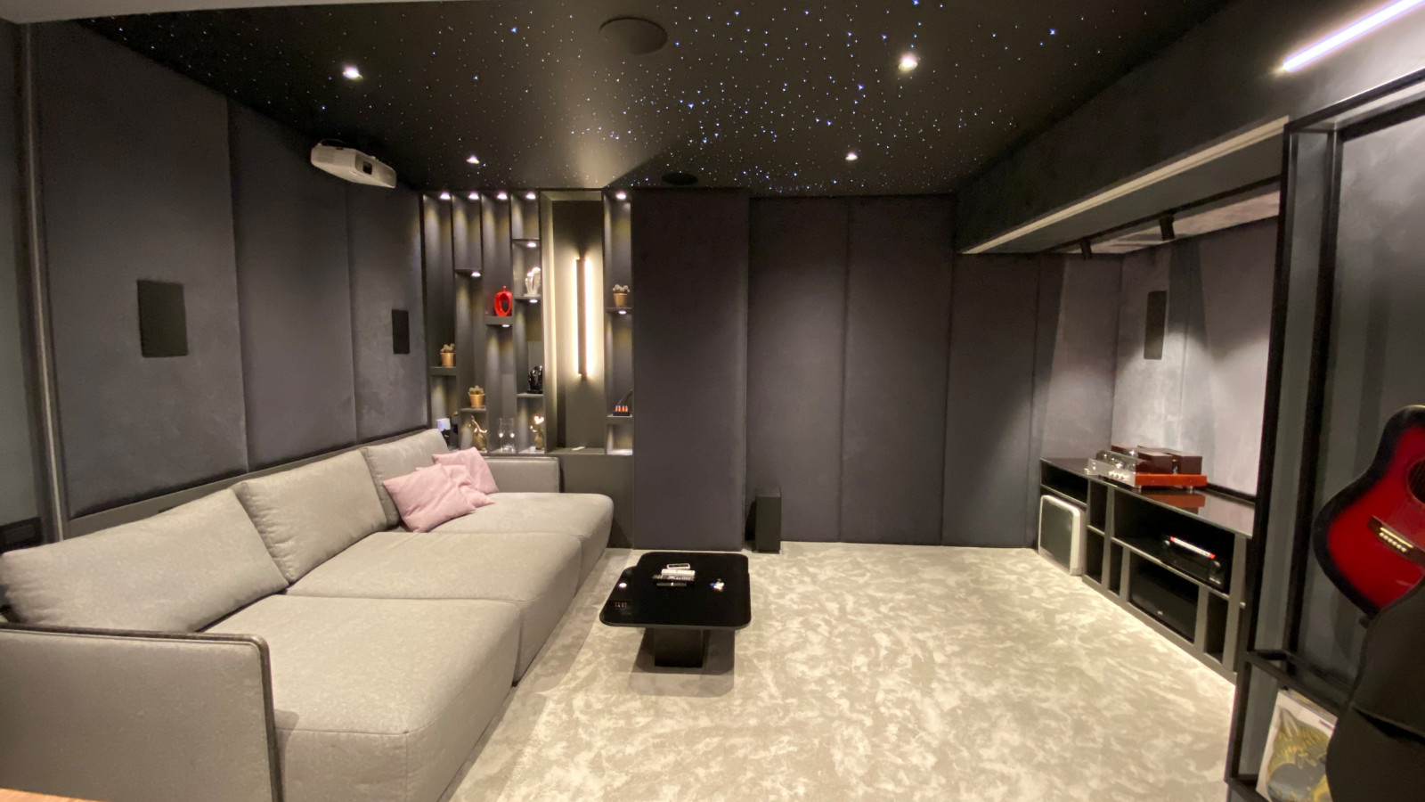 Домашний кинотеатр (Экран + Проектор)