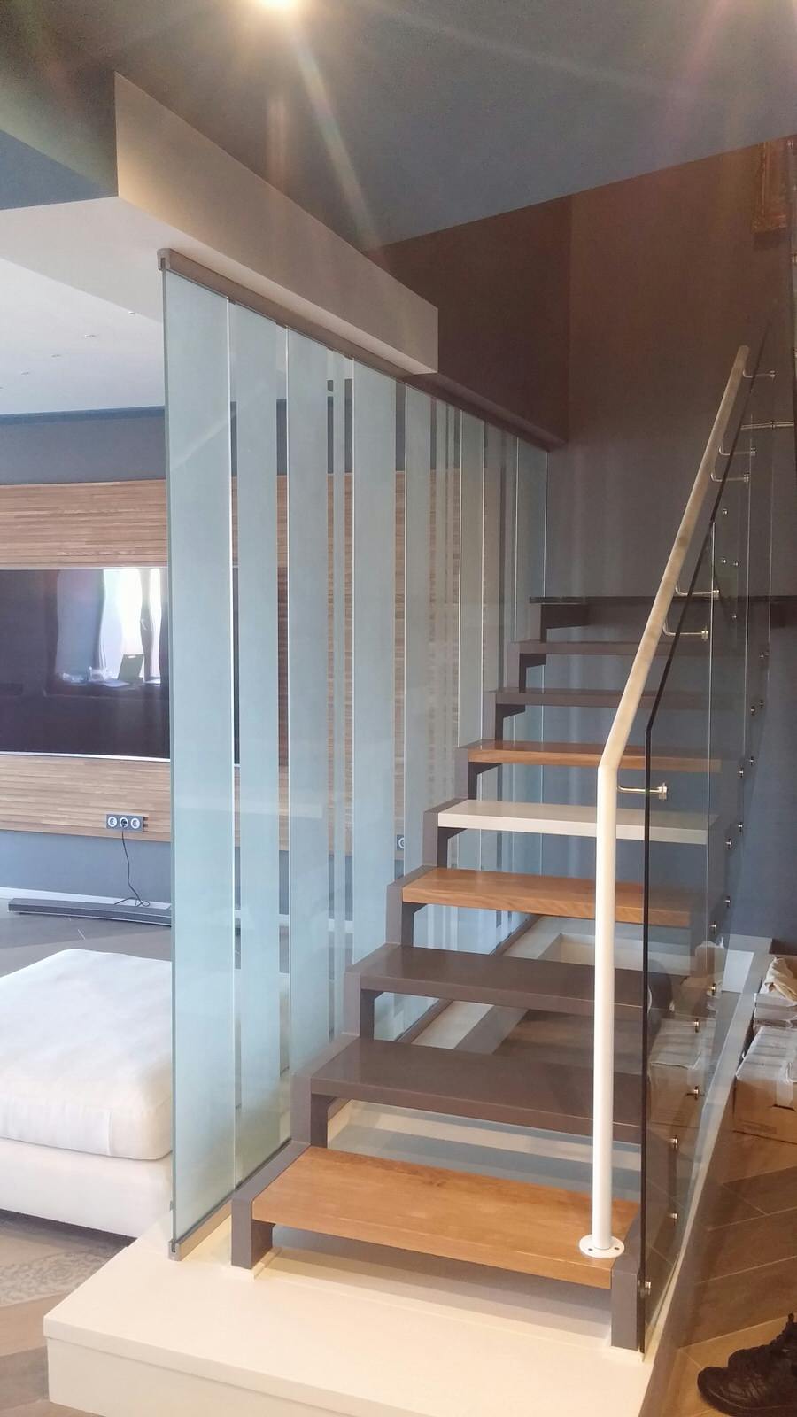 Стеклянные ограждения