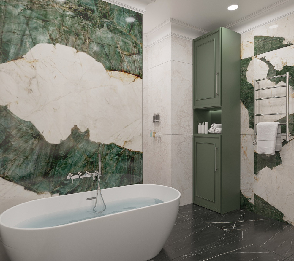 Обложка проекта: Ванна Апартаменты галерея Чижова 104м2