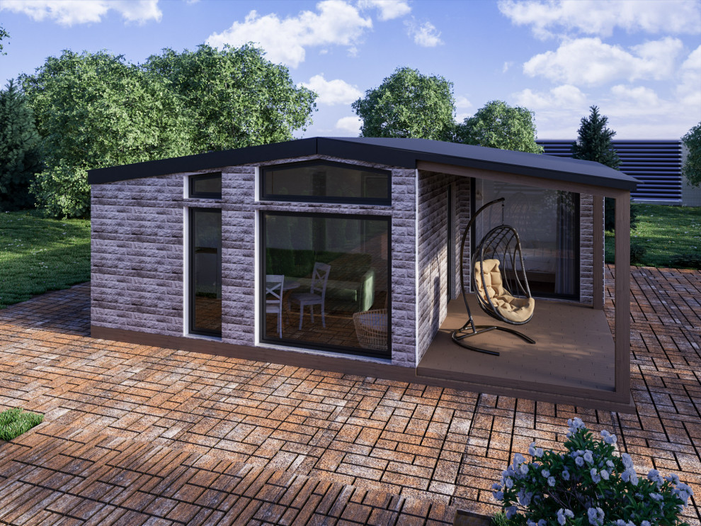 Экстерьер модульного дома