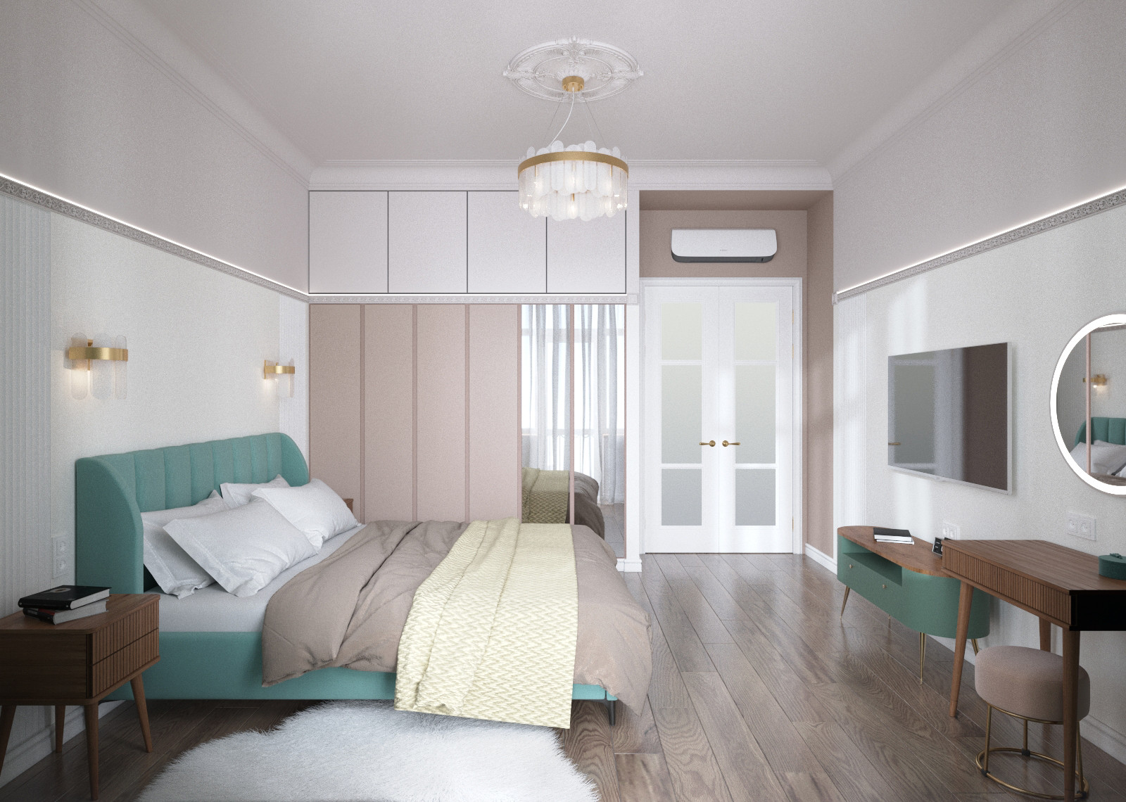 Квартира в лаконичной классике