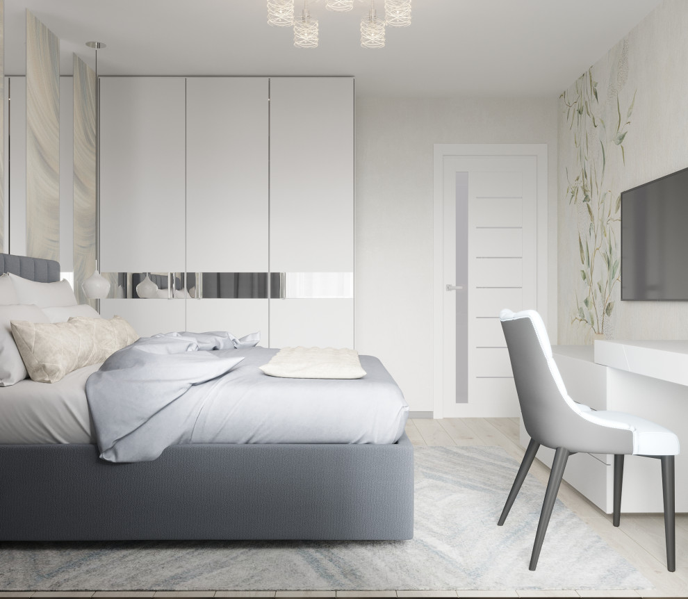 Обложка проекта: Трехкомнатная квартира в ЖК Маршал