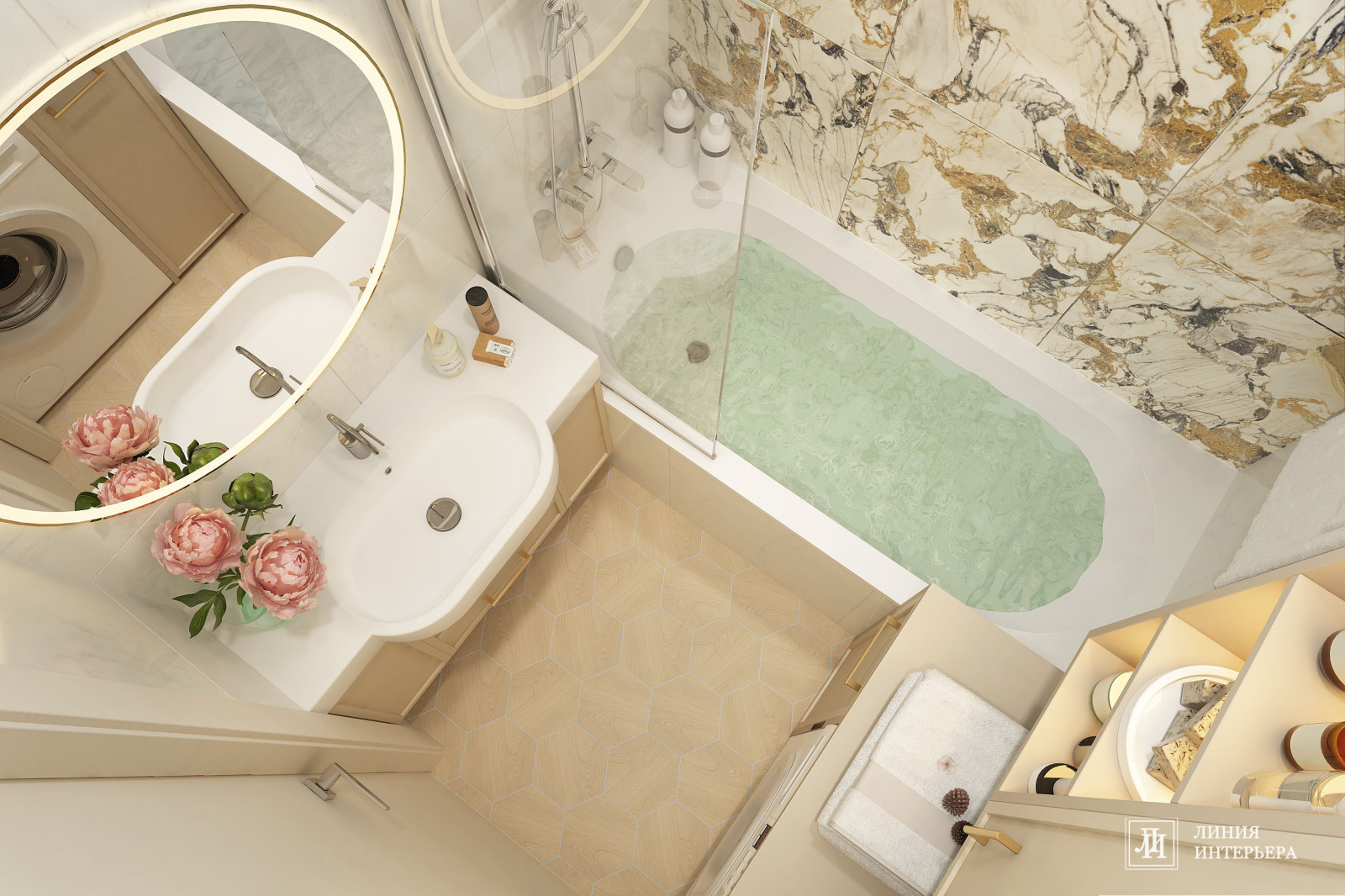 Обложка проекта: Дизайн квартиры в доме П44