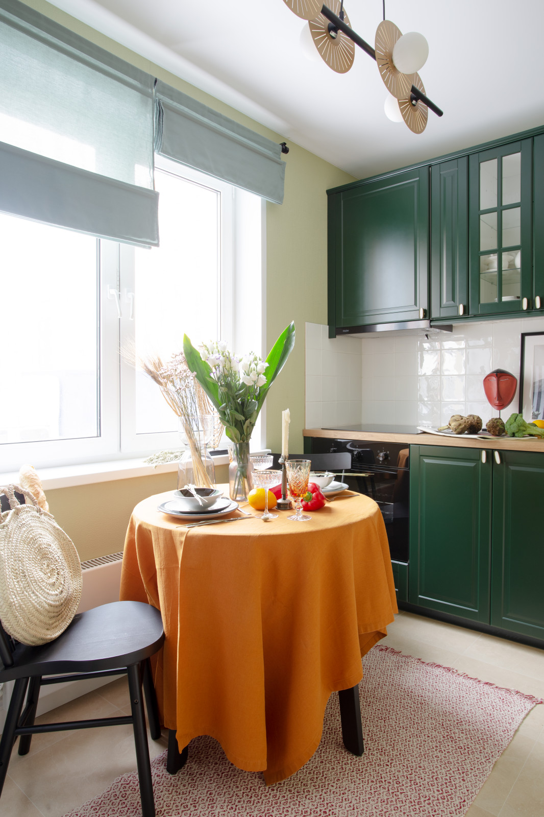 А вы о таком мечтали? Или зеленый - тренд сезона.