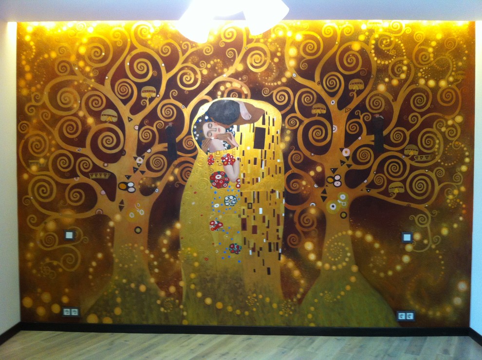 Обложка проекта: Роспись стены в спальне